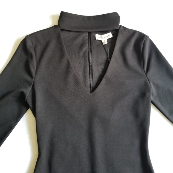 Sexy | Choker Neck Mini Dress - Picture 3 of 5